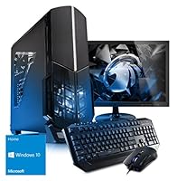 Komplett-Set Kiebel [184153] - Gaming-Bundle (Maus, Tastatur, 60cm TFT) AMD FX-8350 8x4,0GHz, 16GB DDR3, 2TB HDD, NVIDIA Geforce GTX 1060 3GB, ASUS, USB3, DVD, Cardreader, Sound, WLAN , Win10, Gamer-PC