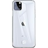 Baseus Transparent Key, iPhone 11 Pro Max Cep Telefonu Kılıfı, Şeffaf/Transparan, Beyaz