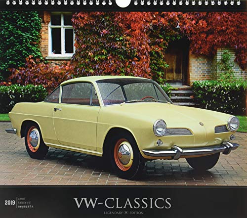 VW-Classics 2019 - Oldtimer - Bildkalender (33,5 x 29) - Autokalender - Technikkalender - Fahrzeuge