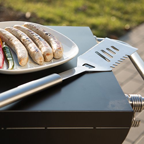 Bruzzzler 16-tlg. Grillset, Profi-Grillbesteck aus rostfreiem Edelstahl im Aluminiumkoffer, 46 x 22 x 8 cm - 7