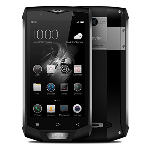 iGET BLACKVIEW GBV8000 Pro Titan Dual SIM 4G 64GB Black, Titanium - Smartphones (12.7 cm (5