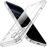 MADNOVA Apple iPhone 17 Pro Max İle Uyumlu Şeffaf Telefon Kılıfı, Kamera Korumalı Silikon Kılıf