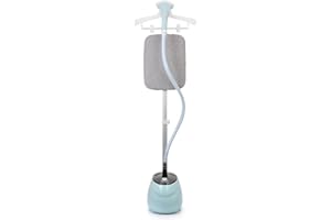 ‎DYNA-LIVING Dyna-Living Vertikaler Steamer & Dampfglätter reise mit 1800W，35g/min Dampfleistung，Dampfbügler in 45s Einsatzbereit Antibakterielle Dampfbürste für alle Textilien