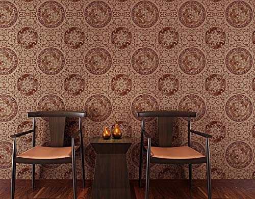 Preisvergleich Produktbild Cczxfcc Hand-Painted Dragon Totem Wallpaper