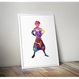 Disney inspirierte Aladdin, Aladdin drucken A4 8,3 x 11,7 Zoll