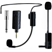 Over-Ear Headset Microphone - Lightweight, Wired With 3.5mm Plug, For Public Speaking, Teaching, Or Performances