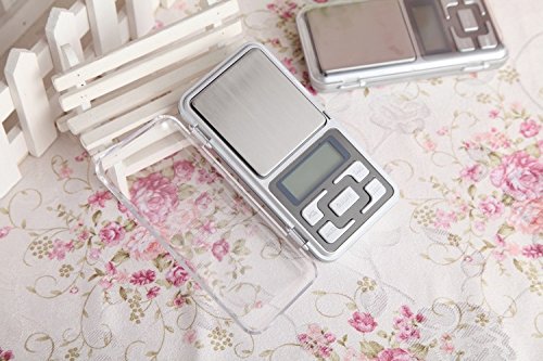 Digital Waage, 200g/0.01g professionelle Präzisionswaage / Briefwaage / Feinwaage / Goldwaage / Taschenwaage , sehr genau, von wake-up-easy, pocket scale (200g-0.01g) - 3