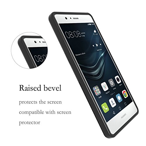 Qissy Carcasa Funda para Huawei P9 Gel TPU Silicona Flexible Transparente Ultra Slim Protective Case Cover Skin para Huawei P9 A Qissy Carcasa Funda para Huawei P9 Gel TPU Silicona Flexible Transparente Ultra Slim Protective Case Cover Skin para Huawei P9 A