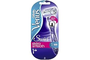 Gillette Venus Swirl Flexiball 107877734 Maszynka do Golenia, Fioletowy, 5 ostrzy