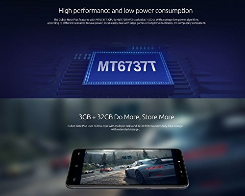 CUBOT Note Plus - 5.2 