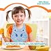 *FLASH SALE* Soft Baby Bibs - Waterproof, Easy Wear and Clean Bib - Comfortable, Safe and Anti-bacterial, Set of 2 Silicone Bibs for Babies and Toddlers, with Handy Baby Spoon