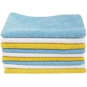 AmazonBasics Microfiber Cleaning Cloth - 222 GSM (Pack of 24)