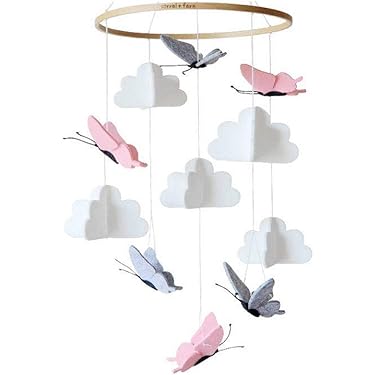 Ylnailky Baby Mobile - Bunte Geflochtene Mobiles Fürs Kinderzimmer