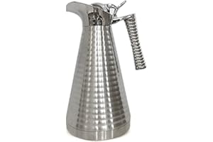 BAIYA Caraffa Termica,Thermos Caffè Bollitore In Acciaio Inox,Teiera Da Caffè Thermos,Thermos A Doppia Parete, Isolata Sotto Vuoto Bollitore (1.5L)