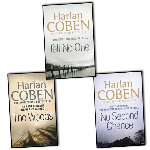 Harlan Coben 3 Books Collection Pack Set RRP: 23.97 (The Woods, No Second Ch...