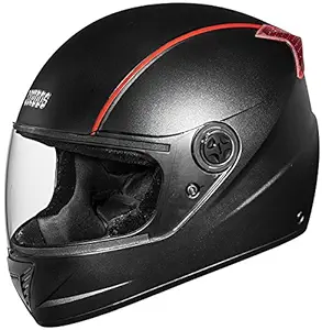 Studds Professional Helmet BK/RStrip(XL)