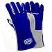 Price comparison product image IRONCAT 9051 Premium Split Cowhide Leather Stick Welding Gloves: Blue/Grey, X-Large, 12 Pairs