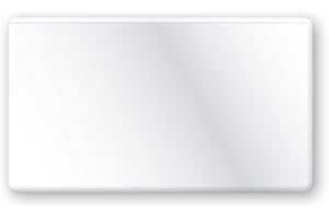 HERMA 1422 Self-Adhesive Business Card Pockets, Pack of 100, 95 x 60 mm, Card Sleeves for Sticking, Foil Pockets for Folders, Ring Binder, Collector's Folder, Transparent