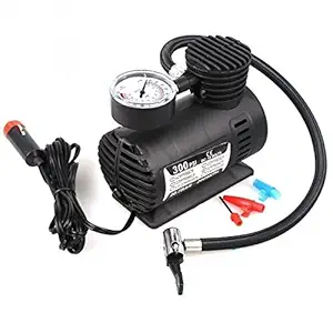 AJB Air Pump Compressor 12V Electric Car Bike Tyre Tire Inflator/Compact Durable Car Air Compressor