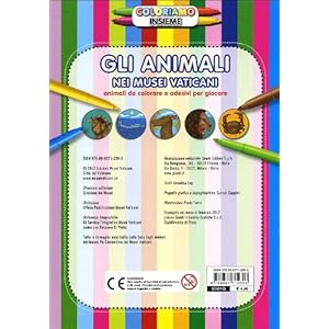 Gli animali nei musei vaticani. Animali da colorar