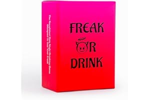 Freak Or Drink - The Freakiest Couple Drinking Game Perfect For Date Nights, Birthdays & Anniversaries | Valentines Gifts For Him | Valentines Gifts For Her | Couple Gifts | Couple Games