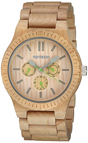 Wewood Herren-Armbanduhr Kappa Analog Quarz One Size, beige, beige Wewood Herren-Armbanduhr Kappa Analog Quarz One Size, beige, beige
