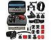 Produktbild GoPro Zubehör Bundle Pack, Puluz®, 24 Zubehör-Set, Tragen Große Wasserdichte Aufbewahrungstasche (32cm x 22cm x 7cm) für HERO 5, HERO 4, HERO 3+, HERO 3, HERO 2, Hero, Session 5 & 4 und andere Actionkameras