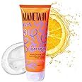 MANETAIN Hard Hold Gel for Curly & Wavy Hair 200ml | Strong Hold, Frizz Control | Long-lasting Definition, Humidity Resistant, Shine-Enhancing | Silicone-Free & Vegan | Fortifying Formula for Defined Curls