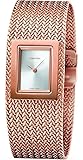 Calvin Klein Damen Analog Quarz Uhr mit Edelstahl Armband K5L13636