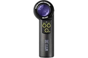 DLT Lente di ingrandimento per gioielli, Lente d'ingrandimento OMG 10X / 20X, Lente di ingrandimento tascabile, Lente regolabile, Anello LED Luce bianca e luce calda, Lente per occhi con supporto, Immagin