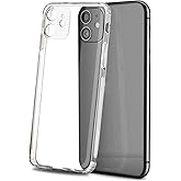 GGM GİYİM & AKSESUAR iPhone 11 ile Uyumlu Şeffaf Silikon Şok Emici &Ouml;zellikli Full Kasa Koruma Sağlayan Şeffaf Kılıf