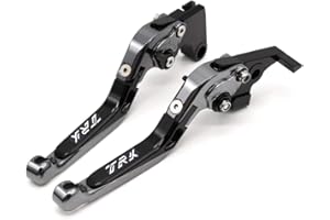 YANG HUA CNC pieghevole allungabile moto leve freno frizione per Benelli TRK502 2017 2018-2019 ADV … (TITANIUM, TRK502 2018-2019)