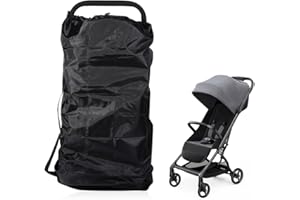 mizikuu Universal Transporttasche für Kinderwagen, Kinderwagentasche für Flugzeug Reisen Wasserdicht Schutzhülle Buggy Tasche Reisetasche für Zugfahrten Am Flughafen- Groß 114x39x33cm
