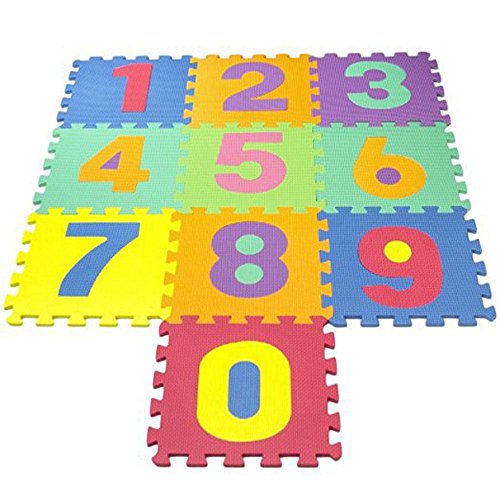 Preisvergleich Produktbild XNPP Spleißen matten umweltfreundliche alphanumerische puzzle baby krabbeln pad eva kinderspiel bubble30 * 30 * 1 , number , 30*30*1