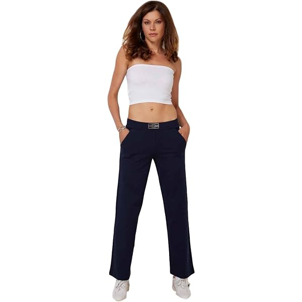 Pantalone pinocchietto in Viscosa Summer - Nero