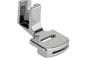 MultiAccesorios Prensatelas Fruncidor de Acero Inoxidable para Máquina de Coser Universal de Caña Baja, Compatible con Alfa, Singer, Juki, Elna y Lidl