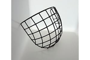 MMASPORT Rejilla visera protección extraíble para casco boxeo free street fight jkd mma (rejilla metálica)