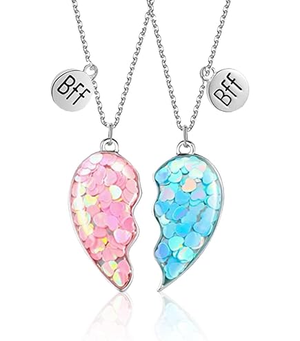 collana doppio cuore 'Amicizia' - Gioielli - Collane - di Frivolezz