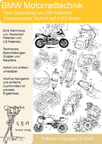 Preisvergleich Produktbild BMW Motorrad: 2165 Seiten einmaliges Patentmaterial!