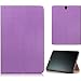 Produktbild KingSang Samsung Galaxy Tab S3 9.7 Lederhülle - mit Einschlaf / Aufwach Funktion Tab S3 2017 Leder Tasche Hülle Case Auto Sleep / Wake Up [Ultra Dünn] Brieftasche Slim Leder Schutzhülle für Samsung Galaxy Tab S3 9.7 (2017) SM-T820/T825 Tablet (Lila)