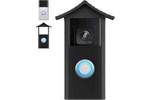 TYEYOBER Silicone Skin Case Compatible With Ring Battery Video Doorbell (2024 release)| DIY Wireless Video Doorbell Camera-Protect Ring Doorbell 2024 from Direct Infringement of Sun Glare Weather & UV