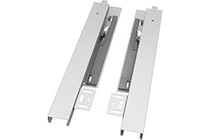 VADANIA Undermount Drawer Slide #B1854 500mm, Soft Close, Bottom Mounted & Bottom Support, 40kg Load, Full Extension, Invisible Drawer Slies,1 Pair