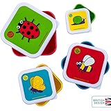 Ideales para pequeños bocadillos o snacks, como ensalada de pasta, trocitos de pepino o pasas