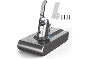 BuTurePre für Dyson V8 Akku Ersatzakku für Dyson SV10 21.6V Staubsauger Akku für V8 Absolute Animal Fluffy Li-Ion Batterie Handstaubsauger Ladegerät Ersatzteile Handstaubsauger