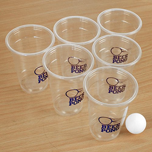 Beer Pong Spiel – 12 Becher & 2 Bälle TOP SET - 3