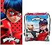 Produktbild Badetuch / Strandtuch Miraculous Ladybug + 1 Strandtasche oder Sporttasche, 20 x 24 cm