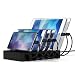 Produktbild USB Ladegerät,IMLEZON USB Ladegeräte 6 USB Ports Ladeadapter 5V 10A USB Handy Tablet Ladestation mit Schalter für mehrere Geräte Multi Ladeadapter 6 Ports USB Dockingstation