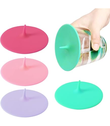 Coperchi Per Tazze Da Tè 4 Pezzi - In Smalto, Universali, Per Teiere E Tazze, Design Pratico E Elegante - Foto 2