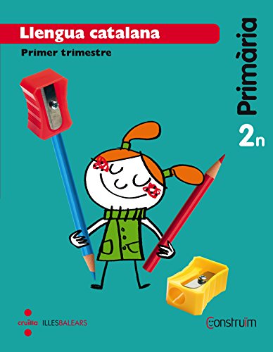 Llengua catalana 2 primària construïm trimestres illes balears  - pack de 3 libros
