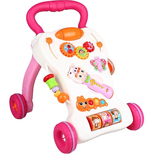 Peradix Bébé Appendre a Walker Multifonction Musique Jouet d\'éveil Sit-to-Stand (#2)